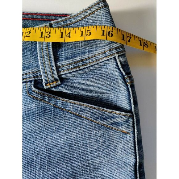 Tommy‎ Hilfiger Hipster Boot Cut Jeans Womens Denim Mid Rise Blue - Picture 4 of 8